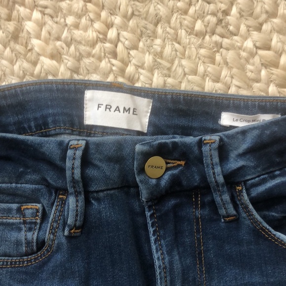 Moving sale NWOT Frame le crop mini boot size 25 - Picture 2 of 4